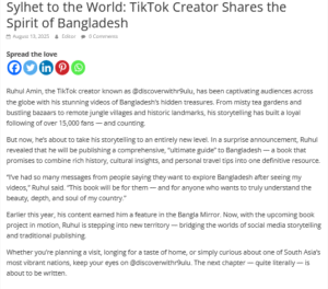 Sylhet to the World TikTok Creator Ruhul Amin Shares the Spirit of Bangladesh